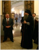 Главы Дальневосточных регионов в кафедральном соборе и семинарии города Хабаровска (21 мая 2009 года)